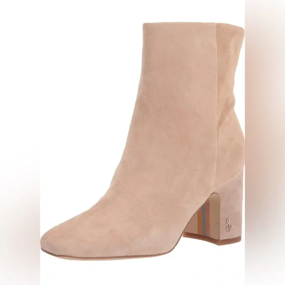 Women’s Sam Edelman 7.5 Fawn Boot in Warm Oat - Picture 1 of 8